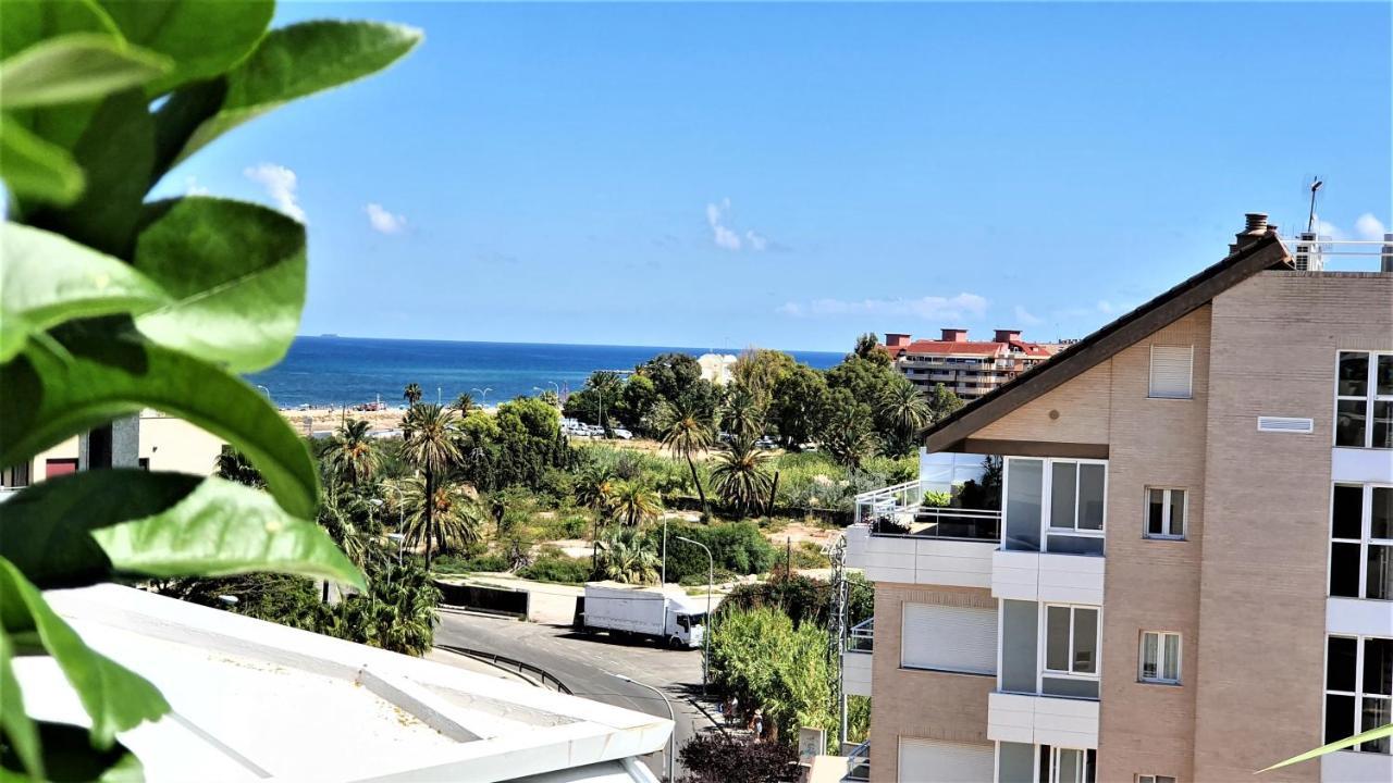 Beau Penthouse Avec Vue Mer Дения Экстерьер фото